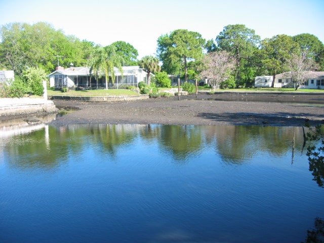 south tampa canal dreding