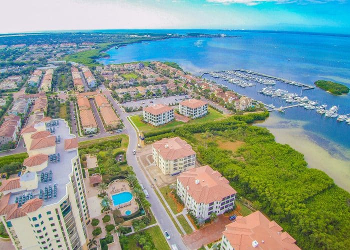 Aerial View Casa Bahia Condos